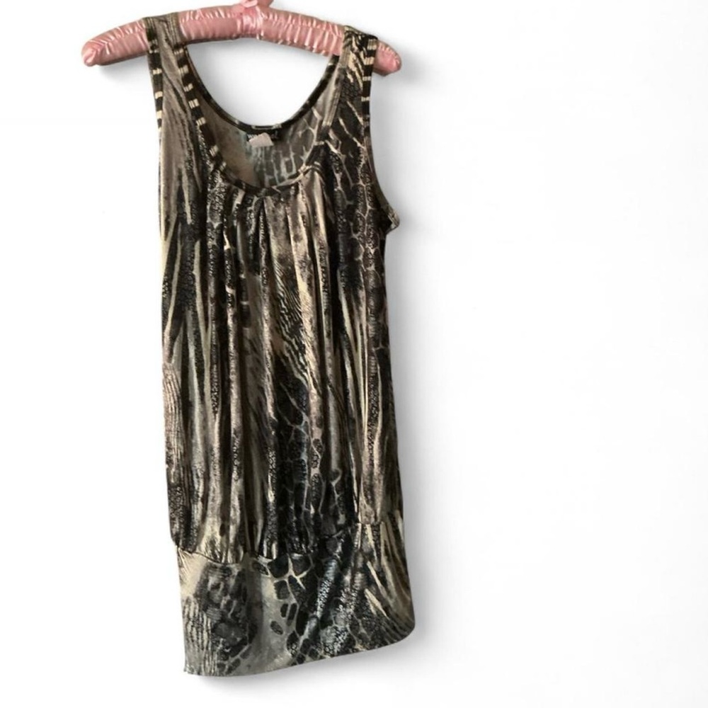Wet Seal Y2K Animal Print Dress/ Top